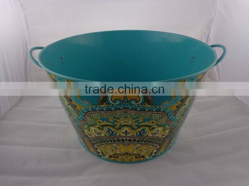 Promotional color printing bucket