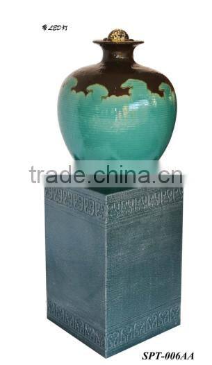 new design decor water fountain india ornaments black garden fountain india