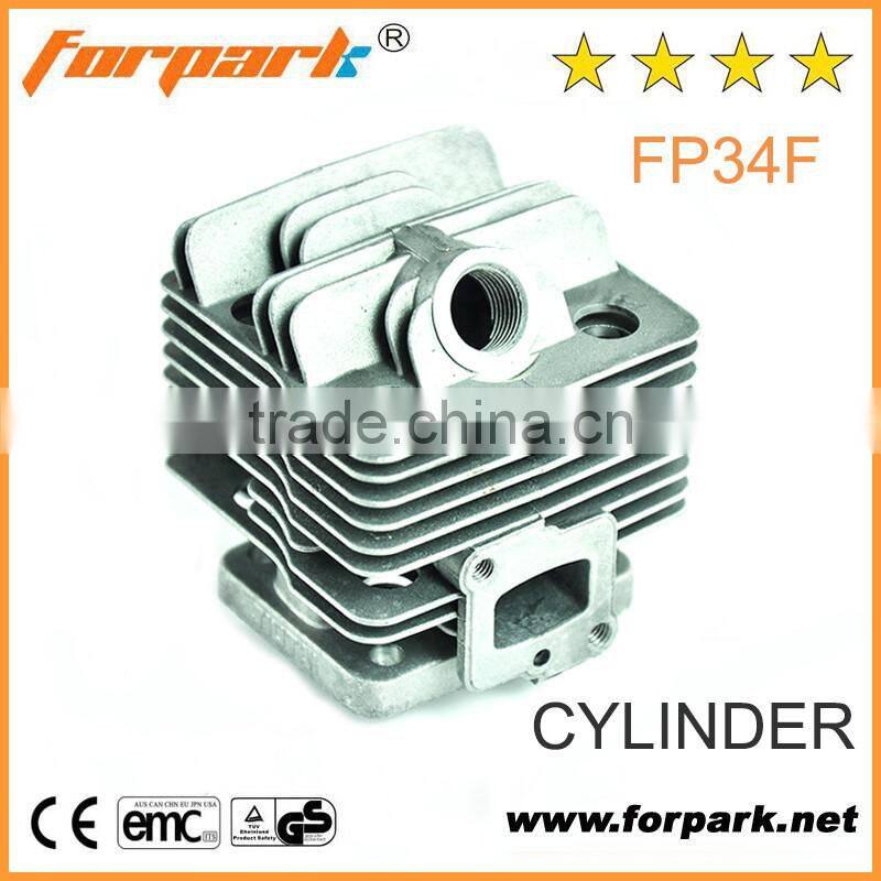 Hairun brands high quality chainsaw 34mm cylinder,gas grass cutter aluminium cylinder