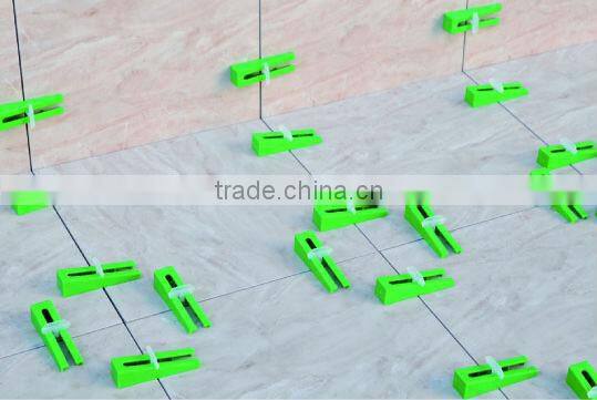Tile Leveling System, Lippage leveling spacer and cap wedges