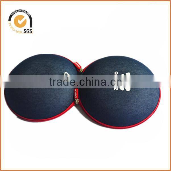 protective EVA Hard zipper earphone case Adorable earphone in ear case with zipper