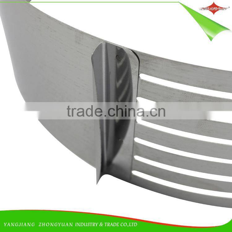 ZY-F1395 popular stainless steel cake layer cake ring cake slicer