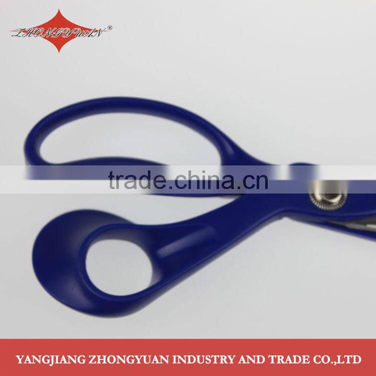 Stainless steel scissors with plastic handle, hot selling 10 inches