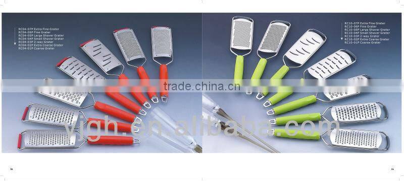 Microplane Professional etching grater with soft TPR handle