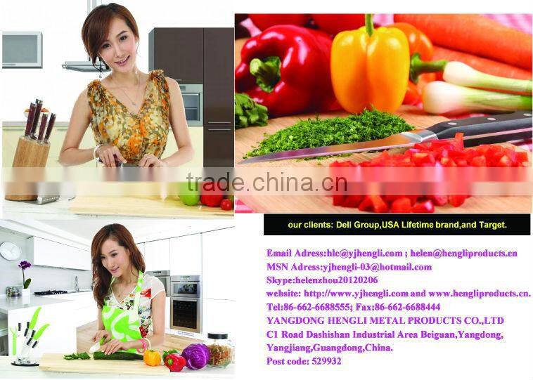 pass LFGB,FDA,TUV test knives