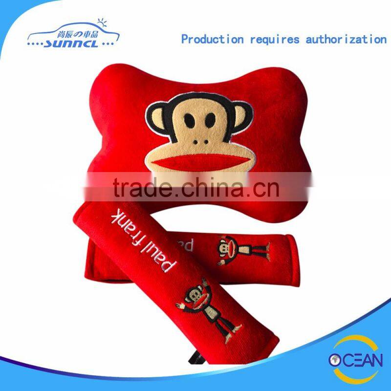 Customized Authorization Cartoon Pattern Kids Funny Travel Neck Pillow