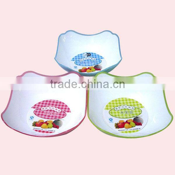 Square Fruit Dish Salad Bowl