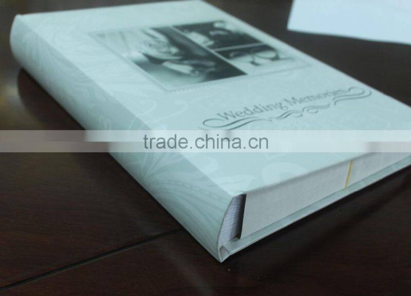 Handmade 8x10 photo album ring binder made in China