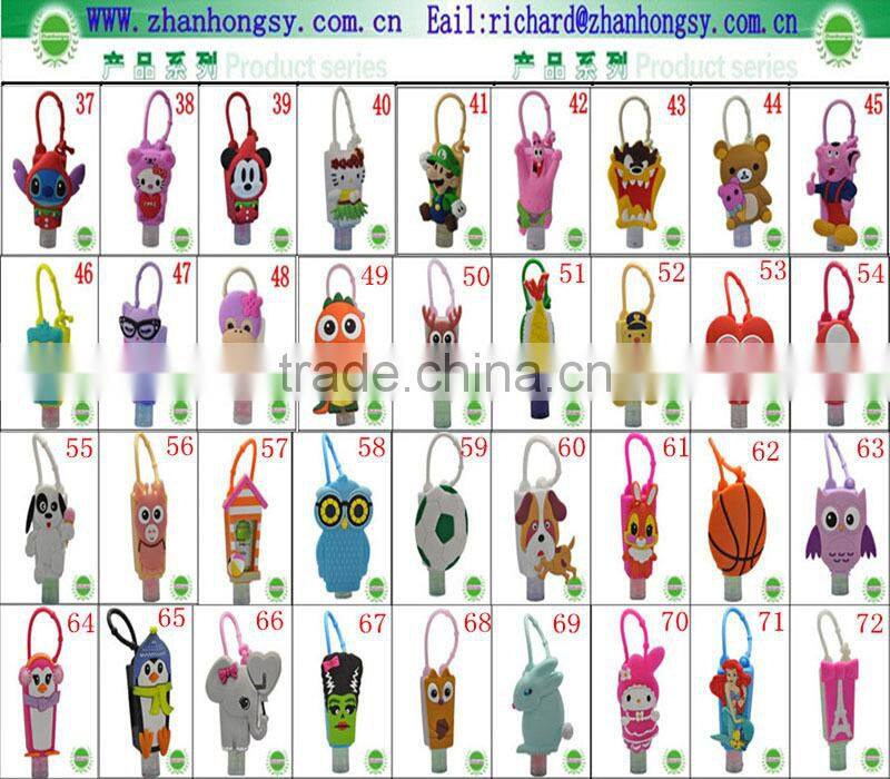 Ma-558 2017 wholesale Bath And Body Works Silicone Hand Sanitizer Holder