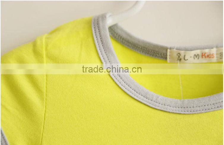 High quality wholesale cheapest Kids blank 100% cotton T shirt