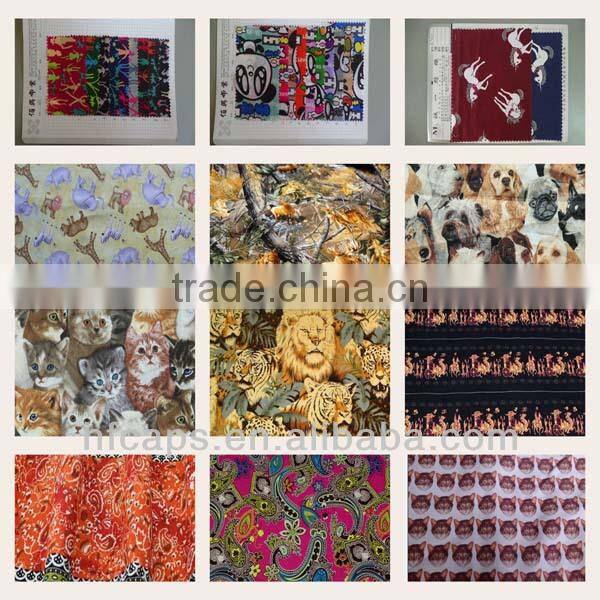 Fashion Summer 100 Cotton Floral Blank Fresh Bucket Hats