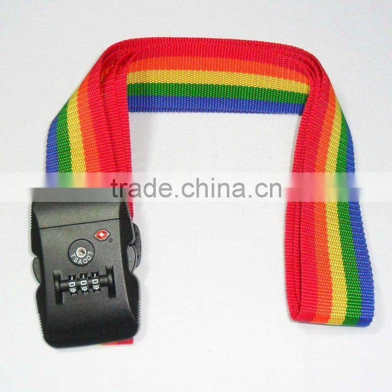 New luggage belt lanyard, TSA approved custom recognised