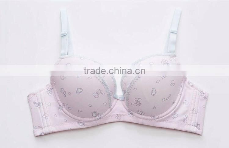 Strap bra backless dress with total girl underwear