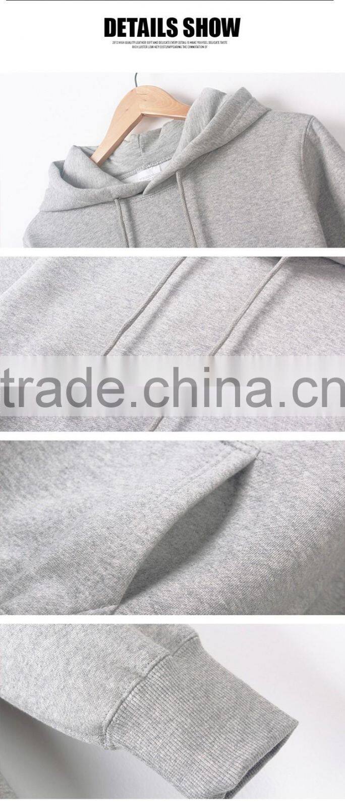 100% cotton custom hoodies sweatshirt