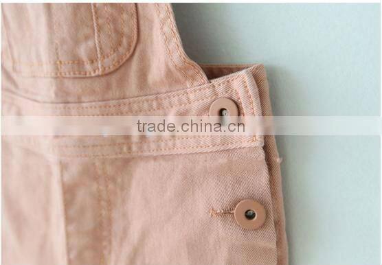 100%cotton children suspender trousers 2-12 years latest designs