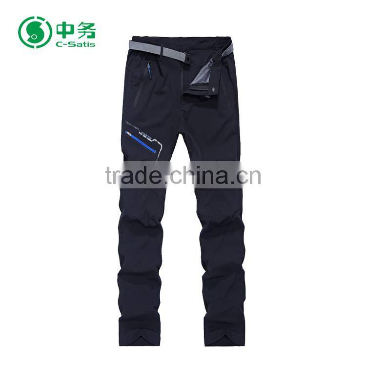 Top Quality Comfortable Durable Italian Style Outdoor Khaki Climbing Pants for Men