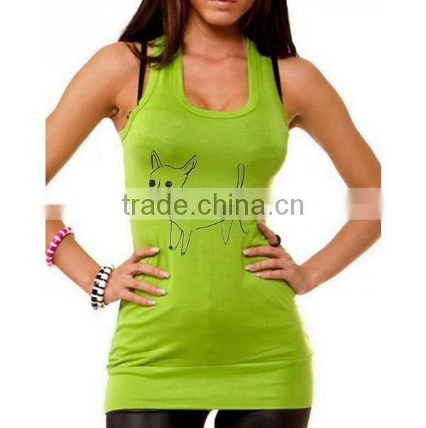 Wholesale women gym tank top for ladies wear