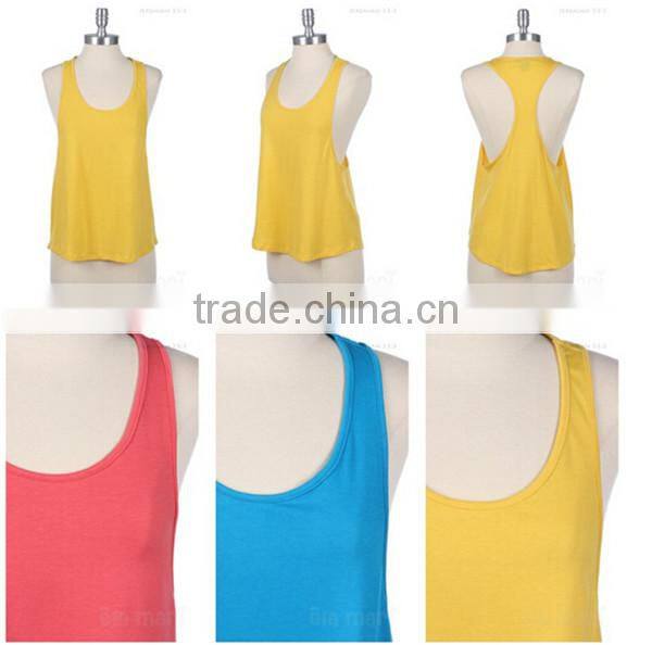 Wholesale Open Side Tank Top Loose Fit Crop Tops