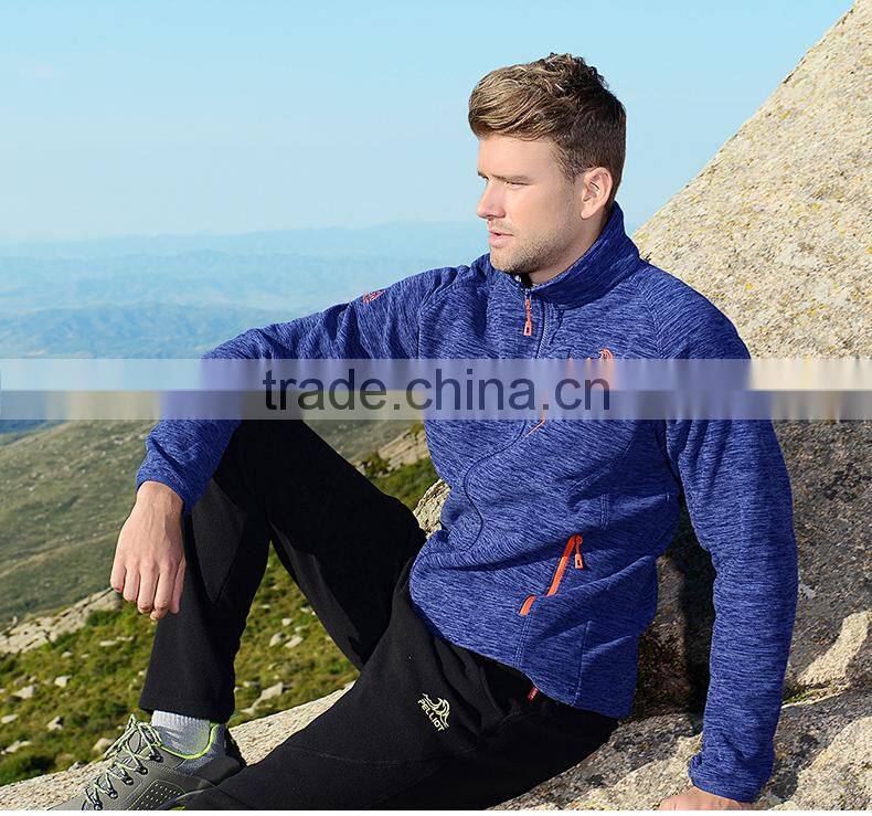 Eco friendly clothing manufacturers polar fleece jacket for men