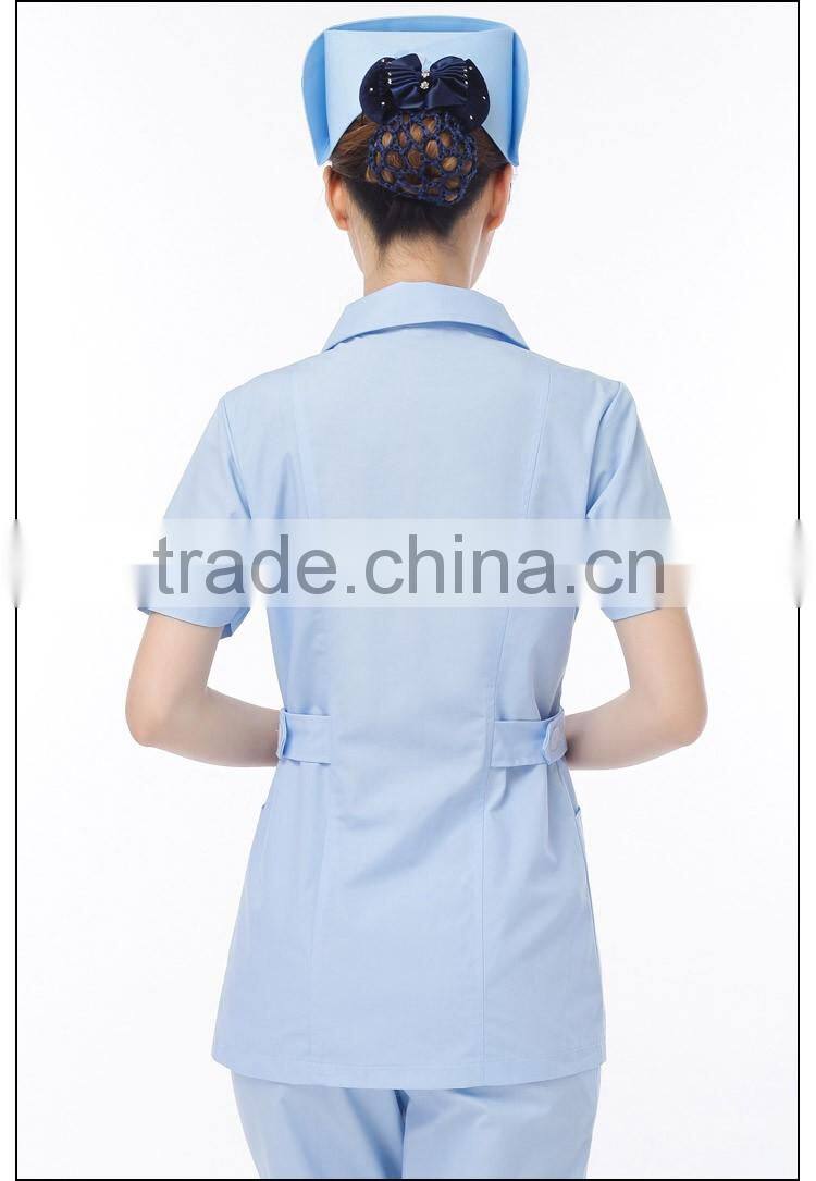 cotton white nurse uniform dress pink nurse hospital uniform designs