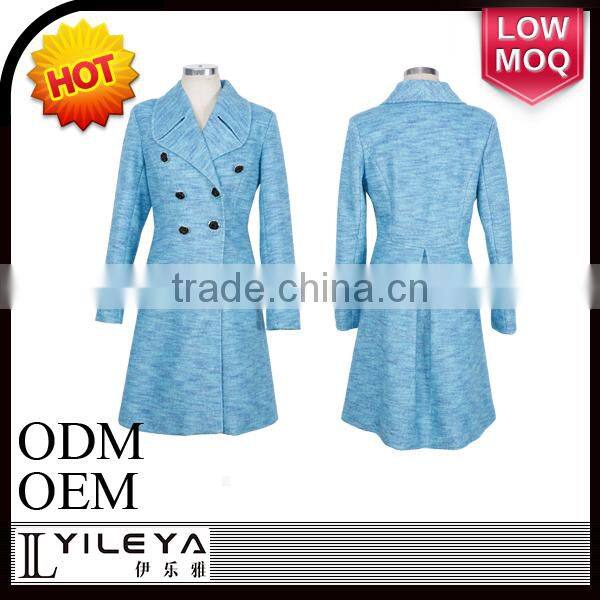 2015 New Fashion Russian Knee Length Design Winter Coat
