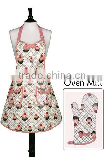 Wholesale Solid color cotton cheap Laminated apron
