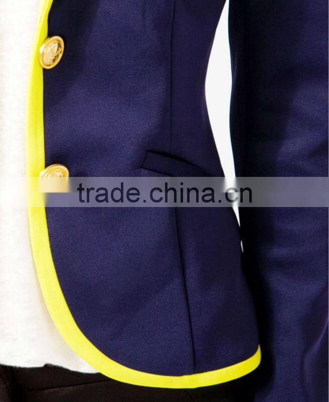 Nautical Neon Trim Blazer