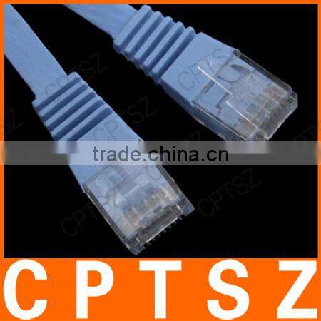 POWERSYNC Cat.6a RJ-45 Stranded Flat Network Cable (2M)