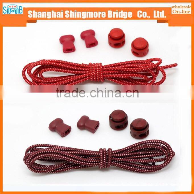 cheap wholesale colorful elastic shoelaces in high quality made in China