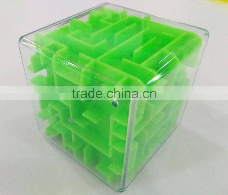 2.4cm Magic puzzle cube keychain children intelligence toy