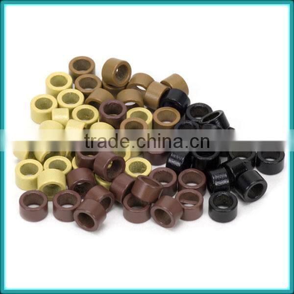 www.china.cn hair extension tool screw metal micro ring/micro beads for hair extension