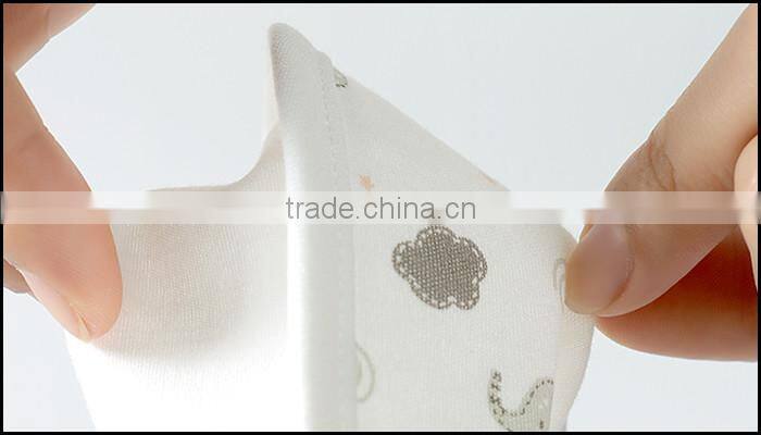 digital printed saliva towel bib,organic cotton snap fastener baby bib