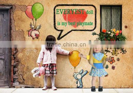 lovely baby doll vinyl 18 inch American girl real dolls for kids