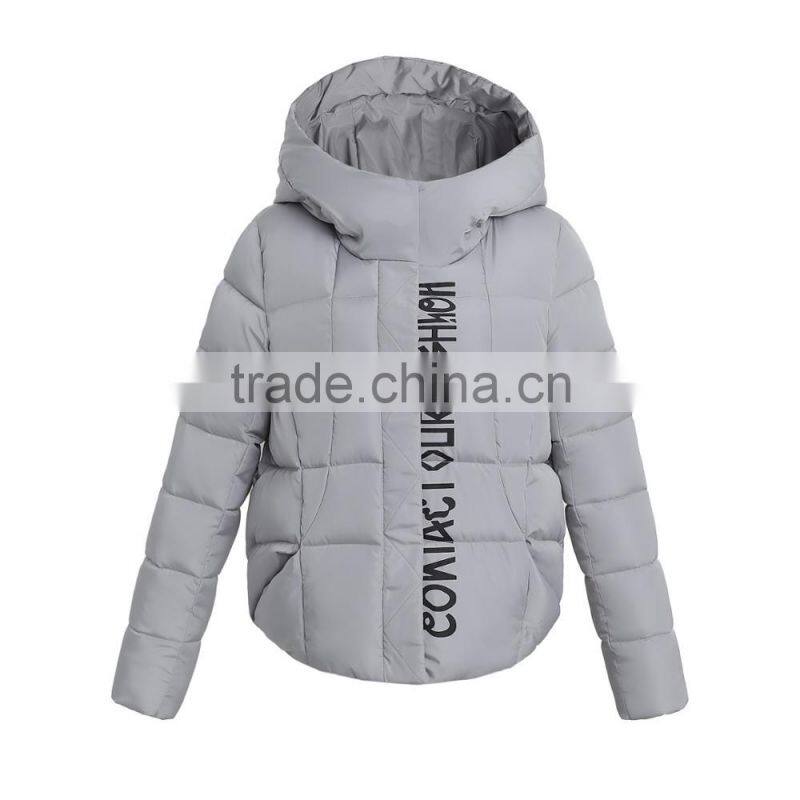 Female 2017 New Women's Winter Jacket Cotton Jacket Slim Parkas Ladies Coats
