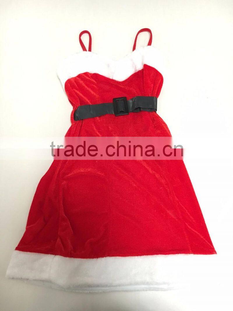 Red Christmas Sexy Costume Sexy Decoration