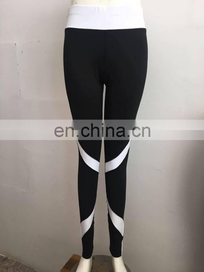 Wholesale high quality women sports yoga fitness wear yoga leggings workout running pants