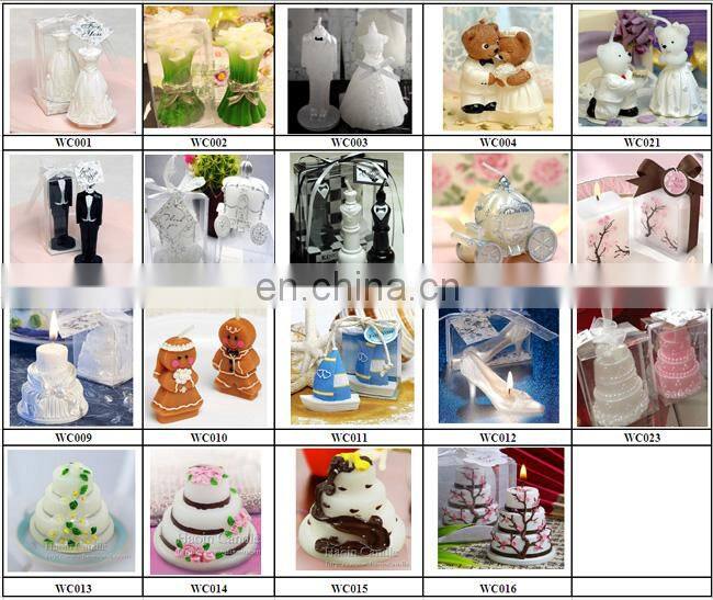wedding gift candle wedding favor