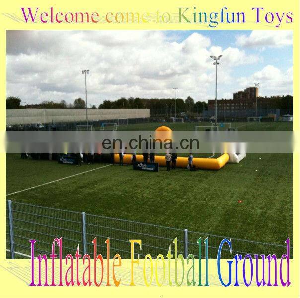 20L*10W inflatable soccer field,inflatable football pitch sport games