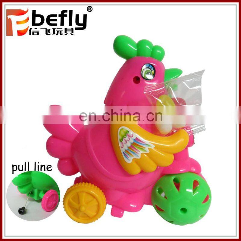 Shantou factory plastic variety blocks candy toys in egg