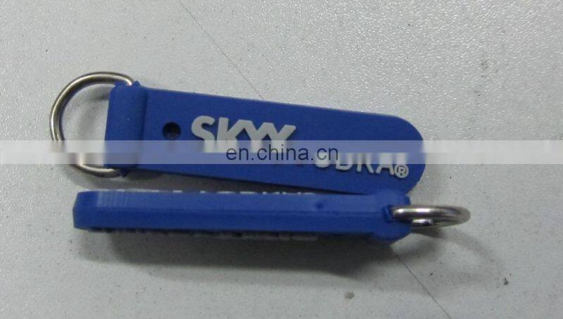 Rectangle double pull replacing two sided zipper slider