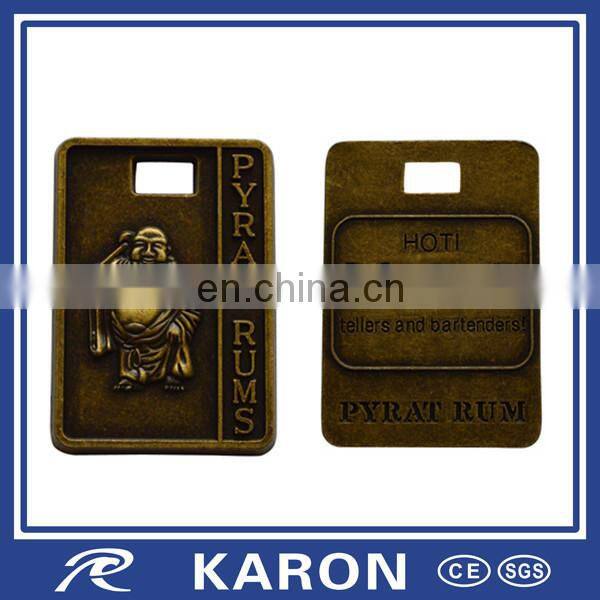 quality double sided custom dog tag with ball chain