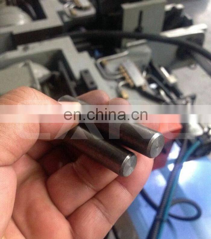 Double side round bar chamfering machine/deburring machine