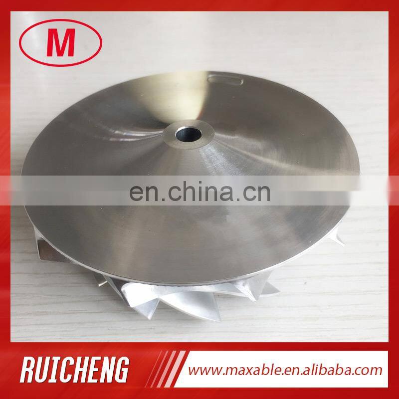 T04R 64.39/84.00mm 11+0 blades turbo billet/milling/aluminum 2618 compressor wheel for racing