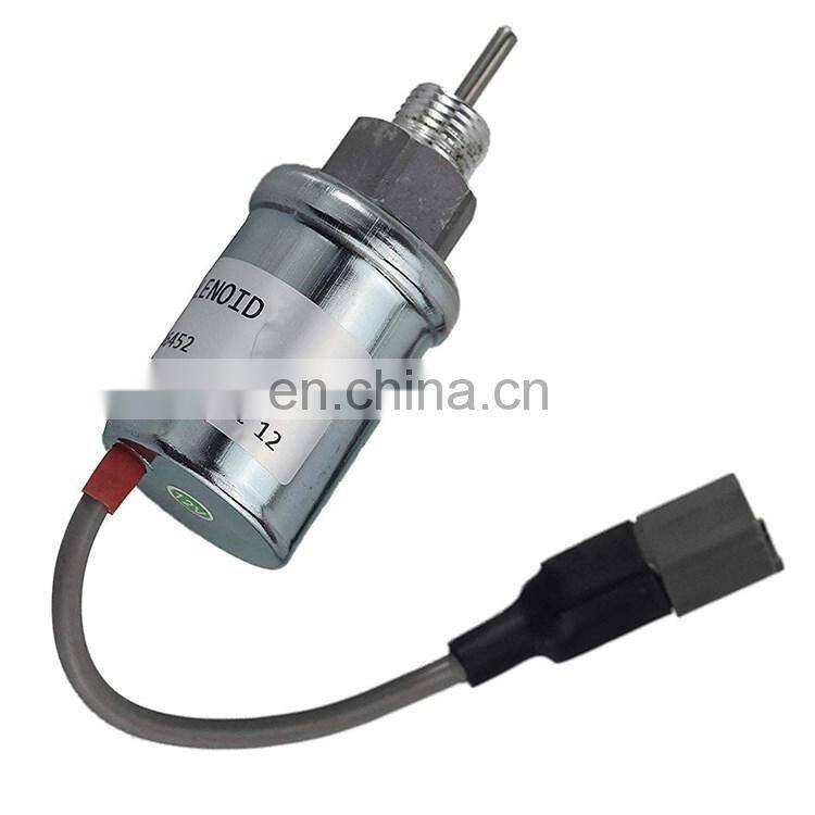 12V Fuel Shut Off Solenoid U85206452 185206452 For Engine 402D 403D 404D 404C