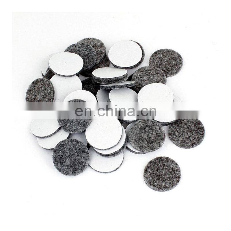 Self-stick furniture felt pad with strong adhesive for chair leg floor protectors