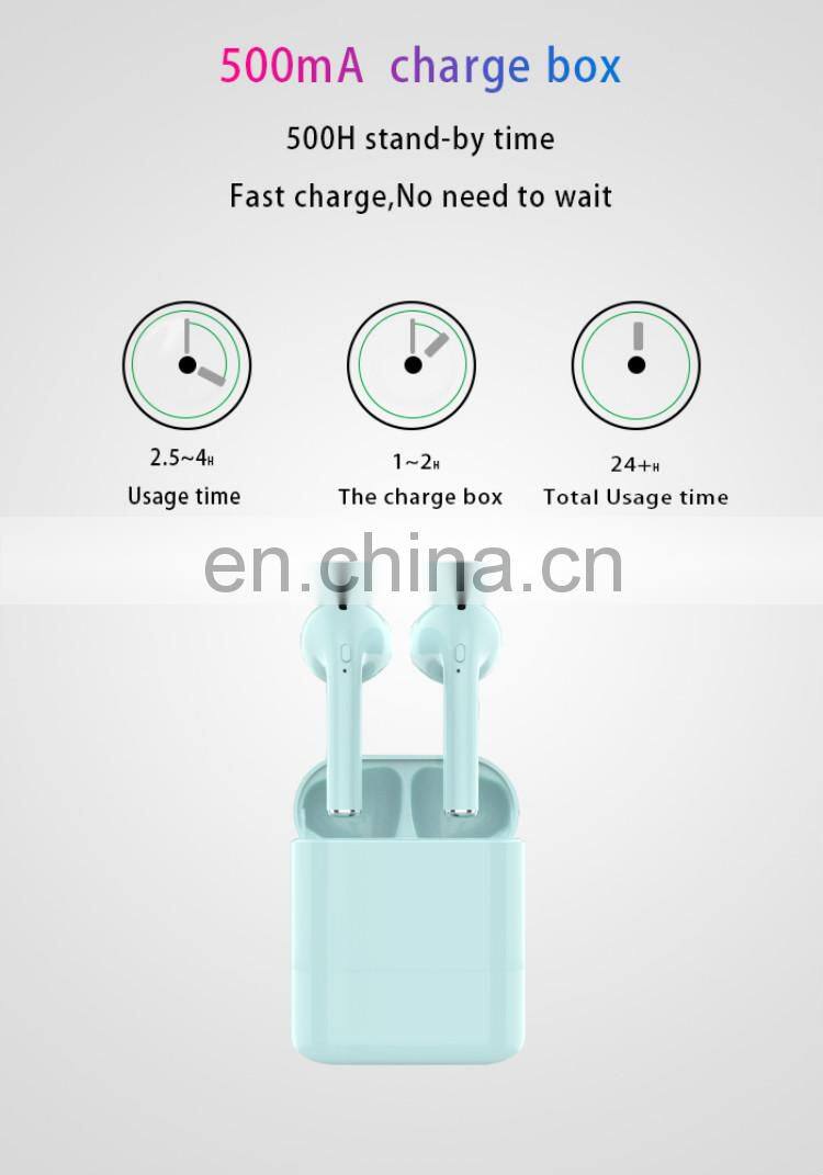 2019 New Portable Charging Headphones True Wireless Stereo Earbuds HIFI Earphone Bluetooths