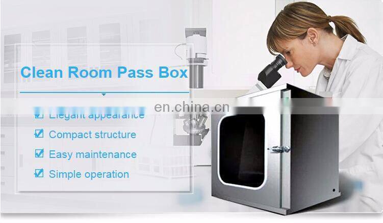 Dynamic pass box for clean room,laminar air flow for clean box room