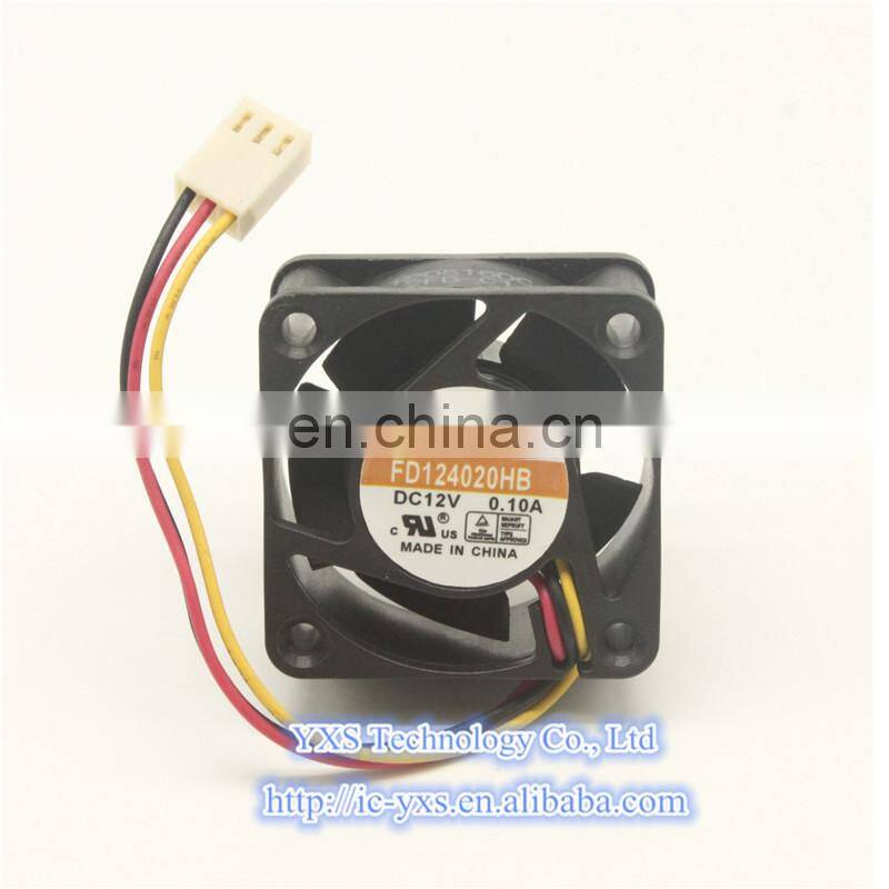 FD124020HB 4020 4cm 12V 0.10A Cooling Fan