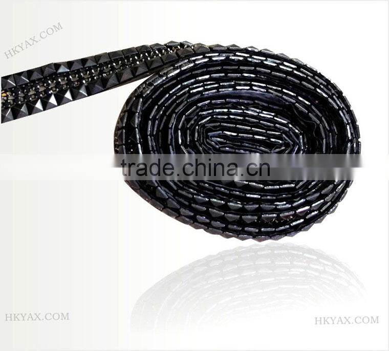 0127L China factory rhinestone cup chain, cup chain rhinestone;High Quality accessories dresses rhinestone cup chain