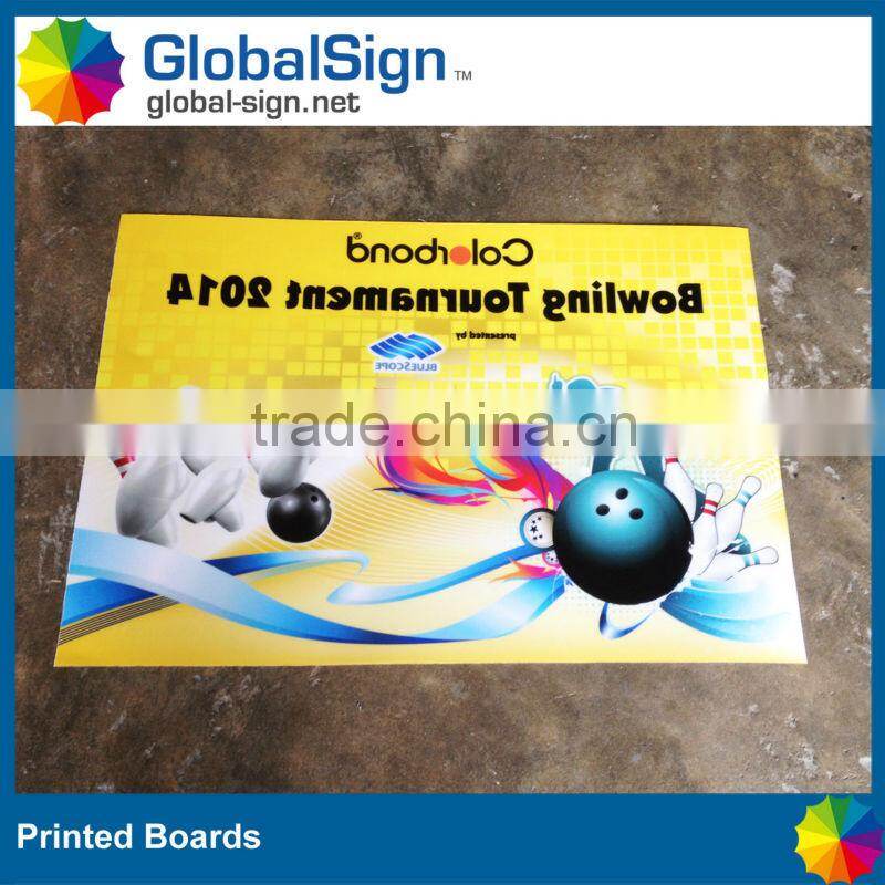 Shanghai GlobalSign durable and hot selling printed pvc sheet